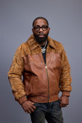 Men's Leather & Mink Combo 2.0 [Caramel Crunch]