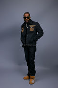 Men's Greater Nights Jacket And Pant Set [Black]