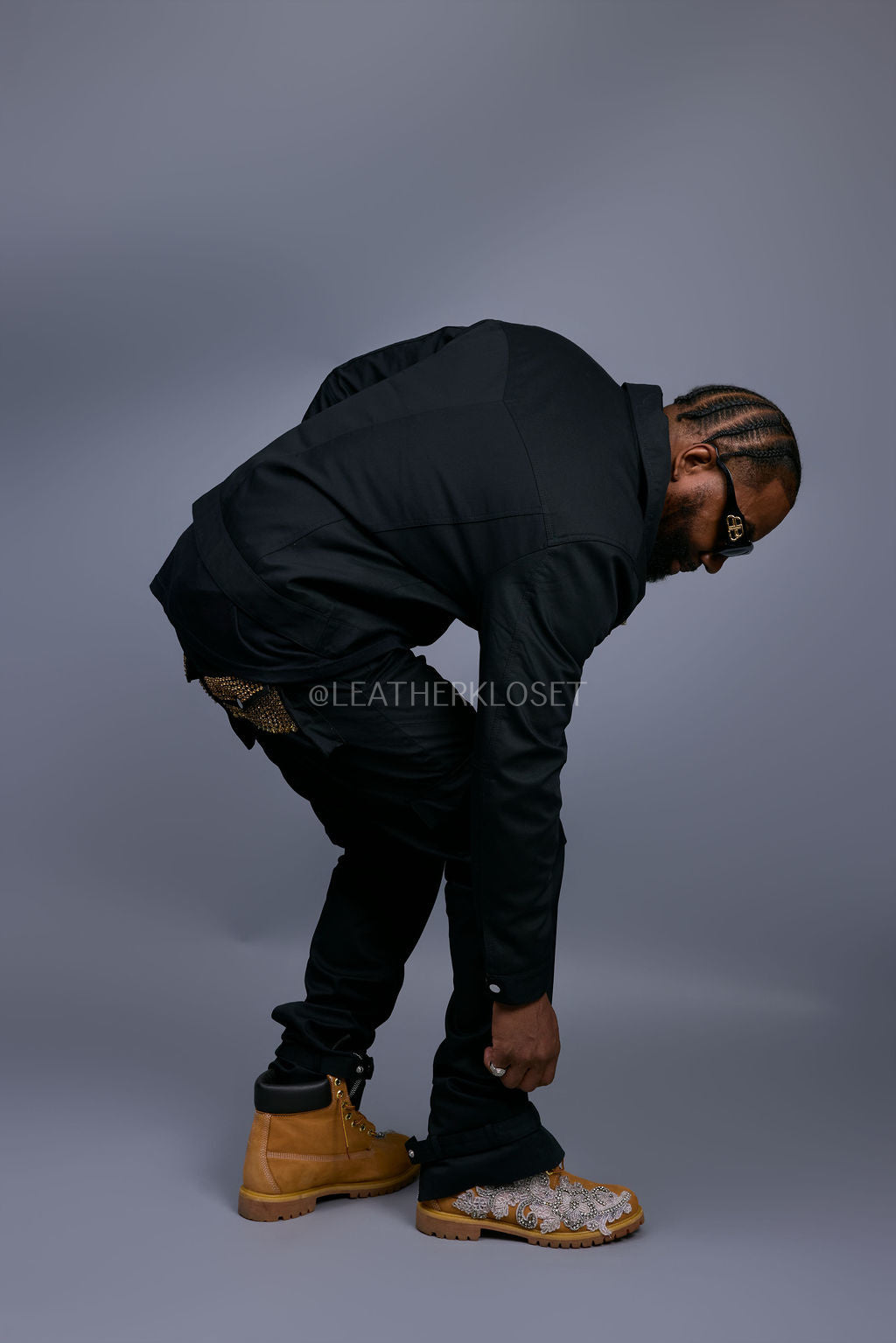 Men's Greater Nights Jacket And Pant Set [Black]
