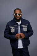 Men's Greater Nights Jacket And Pant Set [Navy]