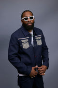 Men's Greater Nights Jacket And Pant Set [Navy]