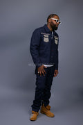 Men's Greater Nights Jacket And Pant Set [Navy]