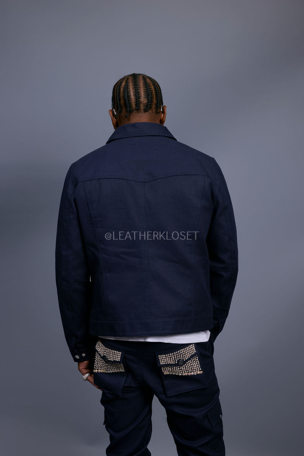 Men's Greater Nights Jacket And Pant Set [Navy]
