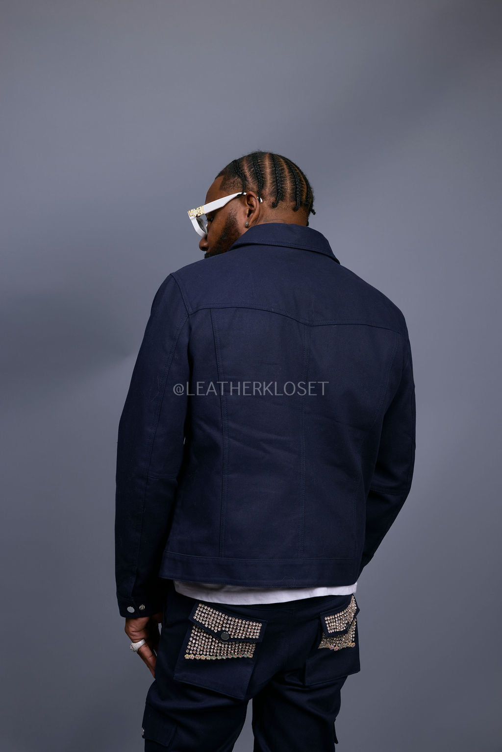 Men's Greater Nights Jacket And Pant Set [Navy]
