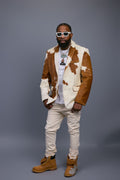 Men's Pony Skin Blazer [Natural]