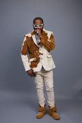 Men's Pony Skin Blazer [Natural]