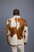 Men's Pony Skin Blazer [Natural]