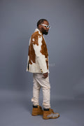 Men's Pony Skin Blazer [Natural]