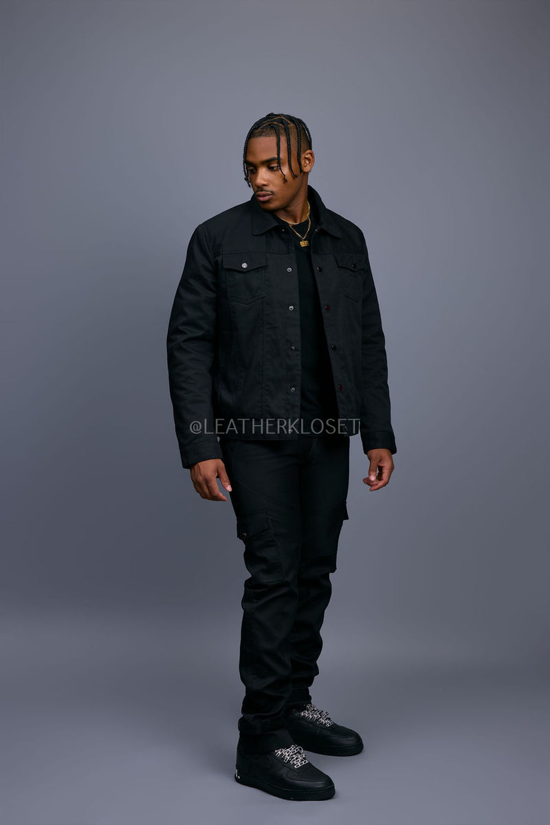 Men's Better Days Jacket And Pant Set [Black]