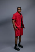 Men's Summer In Milan Set [Red]