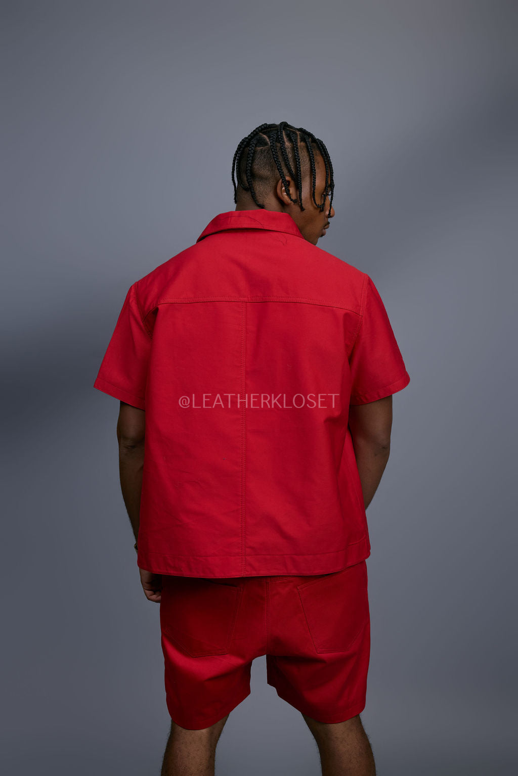 Men's Summer In Milan Set [Red]