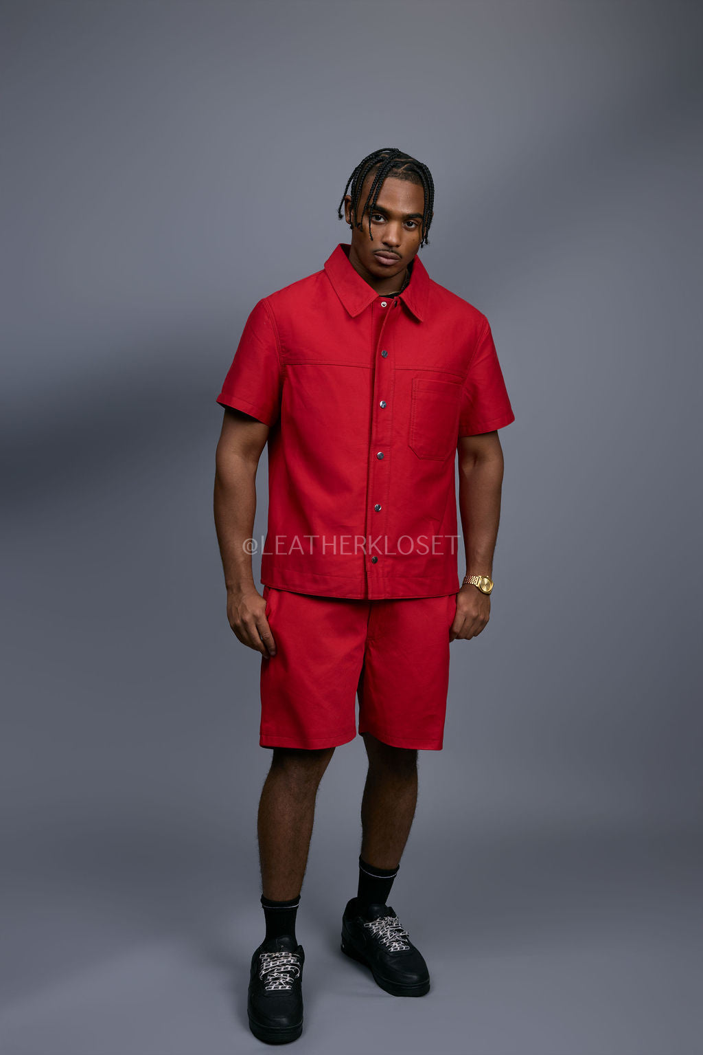 Men's Summer In Milan Set [Red]