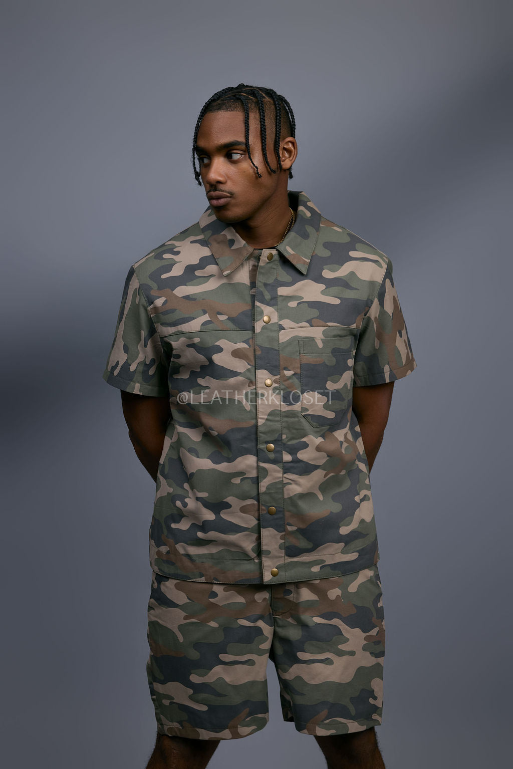 Men's Summer In Milan Set [Camo]