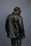 Men's Luka Leather Shirt [Copper]