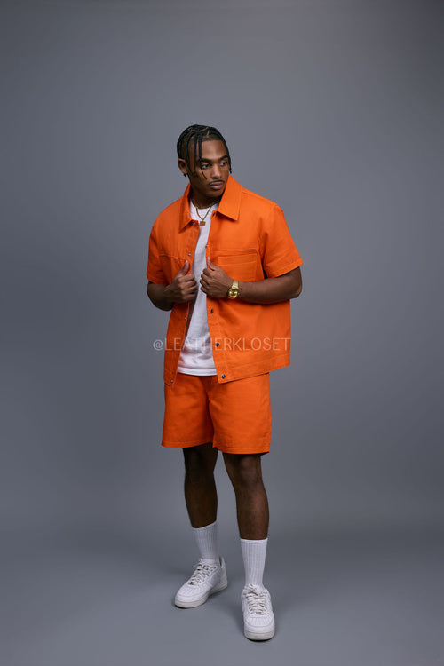 Men's Summer In Milan Set [Orange]
