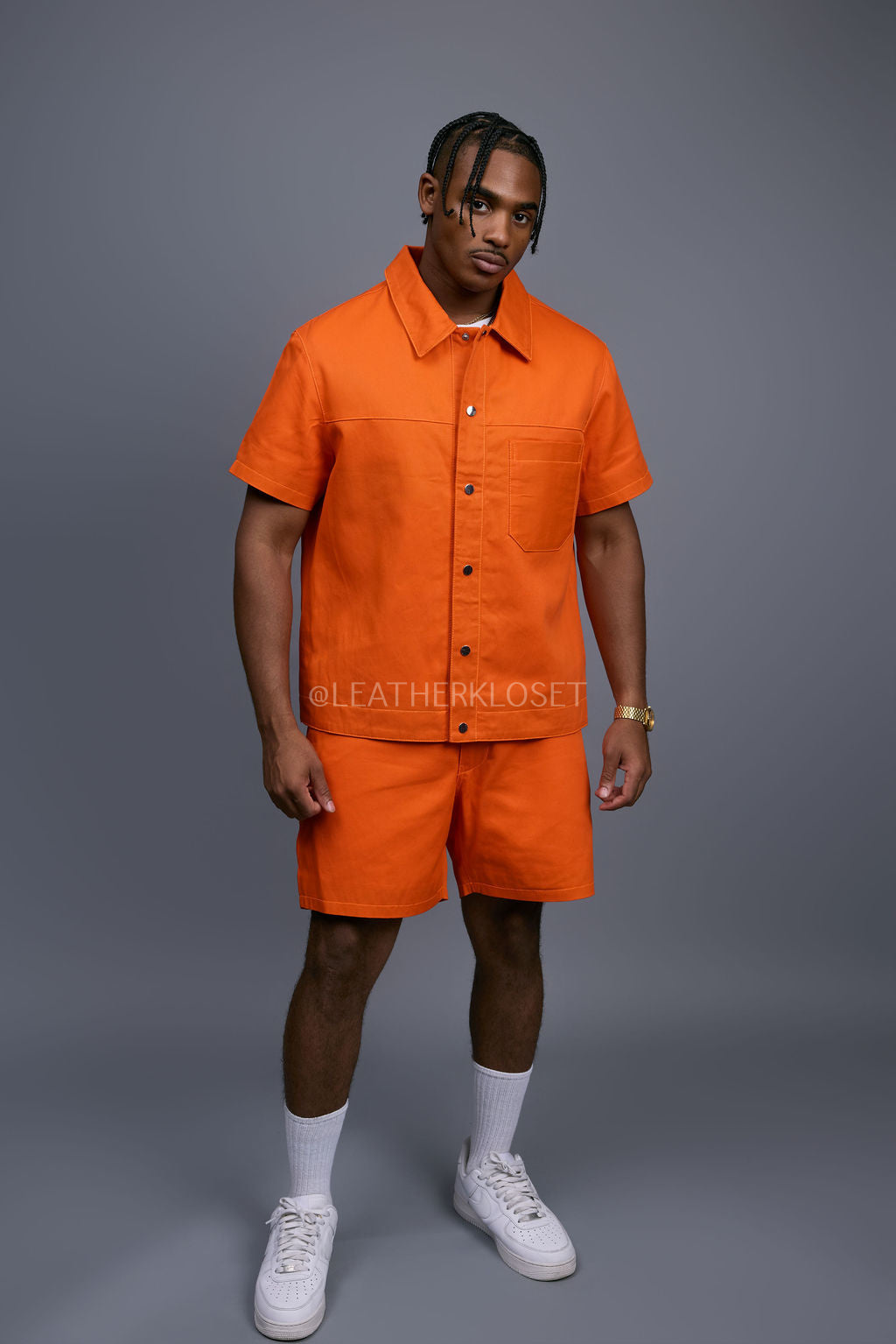 Men's Summer In Milan Set [Orange]