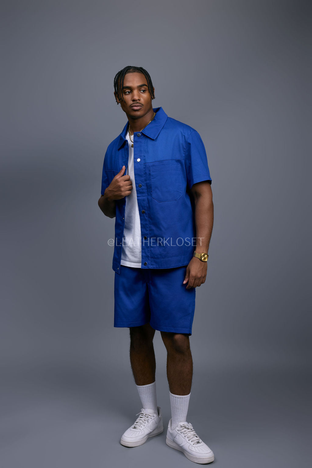 Men's Summer In Milan Set [Royal Blue]