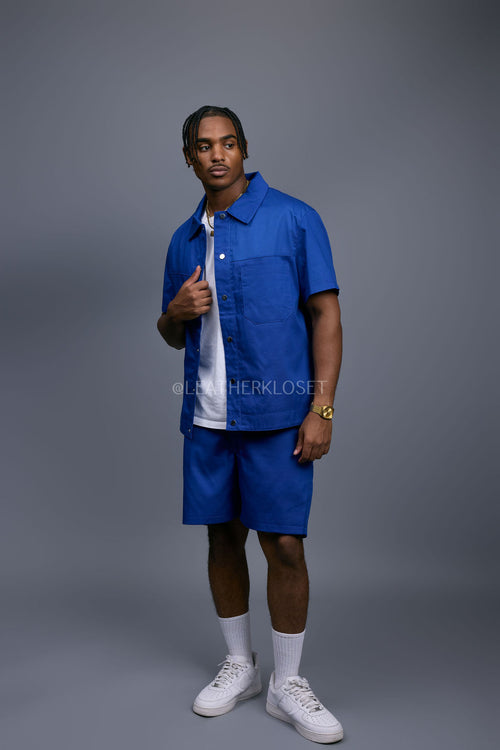 Men's Summer In Milan Set [Royal Blue]