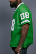 Men's Leather Jersey [Green/White]