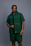 Men's Summer In Milan Set [Forest Green]