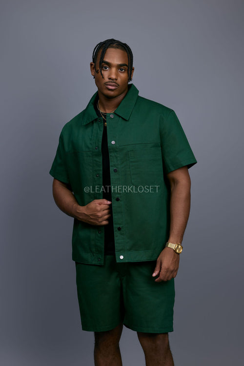 Men's Summer In Milan Set [Forest Green]