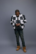 Men's Checkmate Jacket [Black/White]