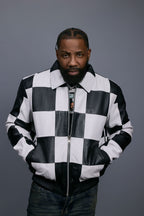 Men's Checkmate Jacket [Black/White]