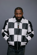 Men's Checkmate Jacket [Black/White]