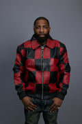 Men's Checkmate Jacket [Black/Red]