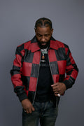 Men's Checkmate Jacket [Black/Red]
