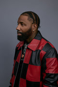 Men's Checkmate Jacket [Black/Red]