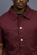 Men's Summer In Milan Set [Burgundy]