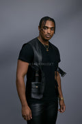 Men's Leather Holster [Black]