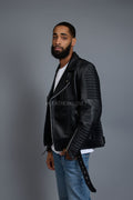 Men's Trey Biker Jacket [Black]
