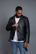 Men's Trey Biker Jacket [Black]