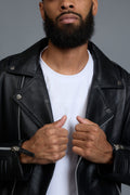 Men's Trey Biker Jacket [Black]