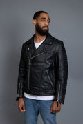Men's Trey Biker Jacket [Black]