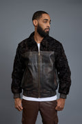 Men's Leather & Persian Lamb Combo 2.0 [Copper]