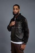 Men's Leather & Persian Lamb Combo 2.0 [Copper]
