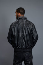 Men's Leather & Persian Lamb Combo 2.0 [Black/Grey]