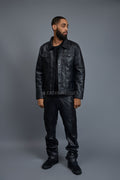 Men's Dylan Jacket Black Leather
