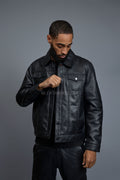 Men's Dylan Jacket Black Leather