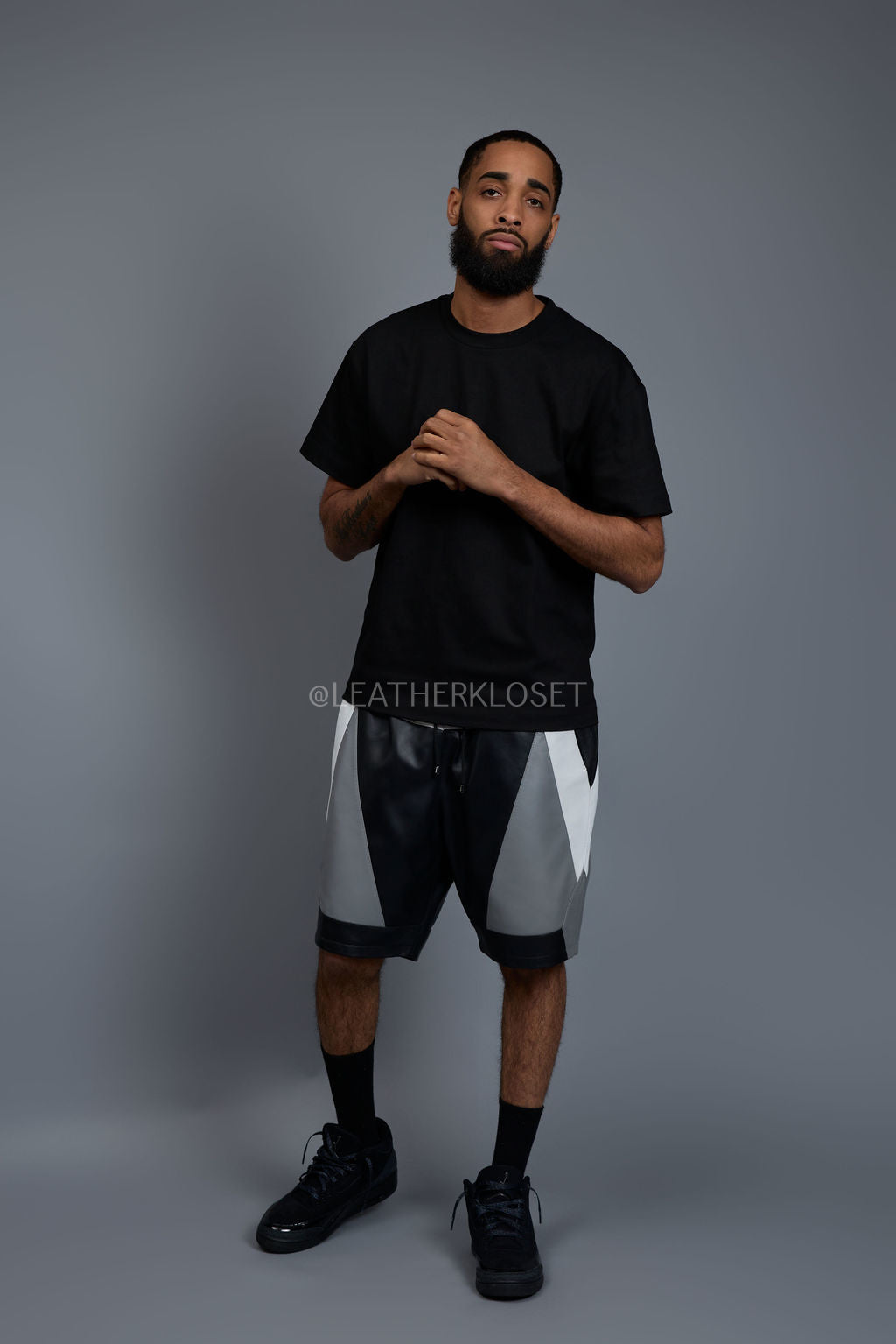 Men's Levi Leather Shorts