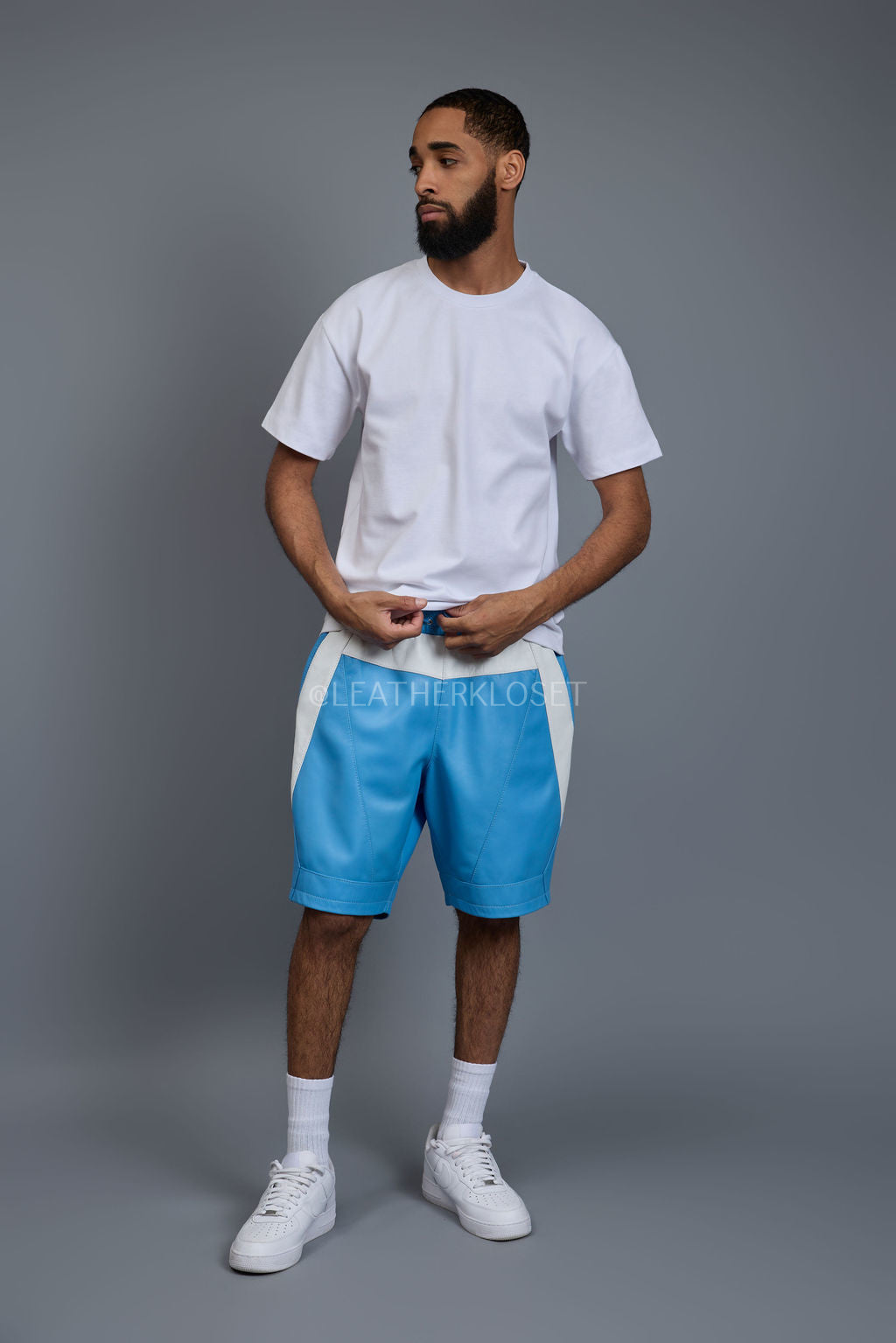Men's Levi Leather Shorts