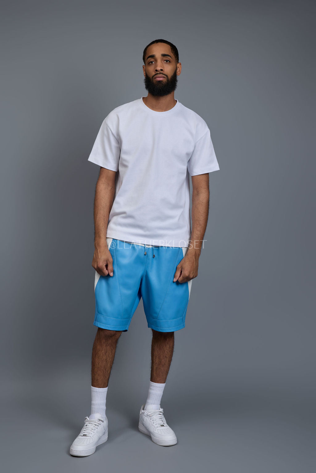 Men's Levi Leather Shorts