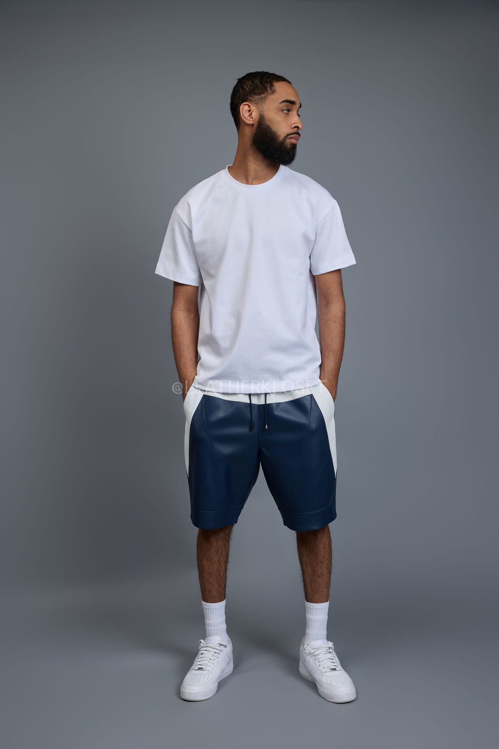 Men's Levi Leather Shorts