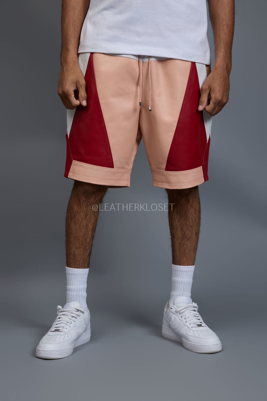 Men's Levi Leather Shorts