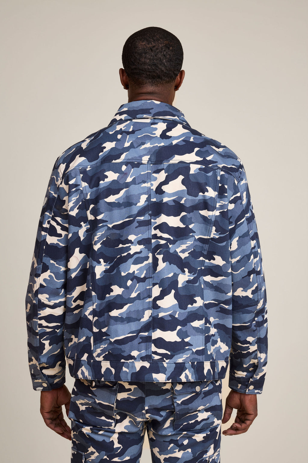Men's Better Days Jacket And Pant Set [Blue Camo]