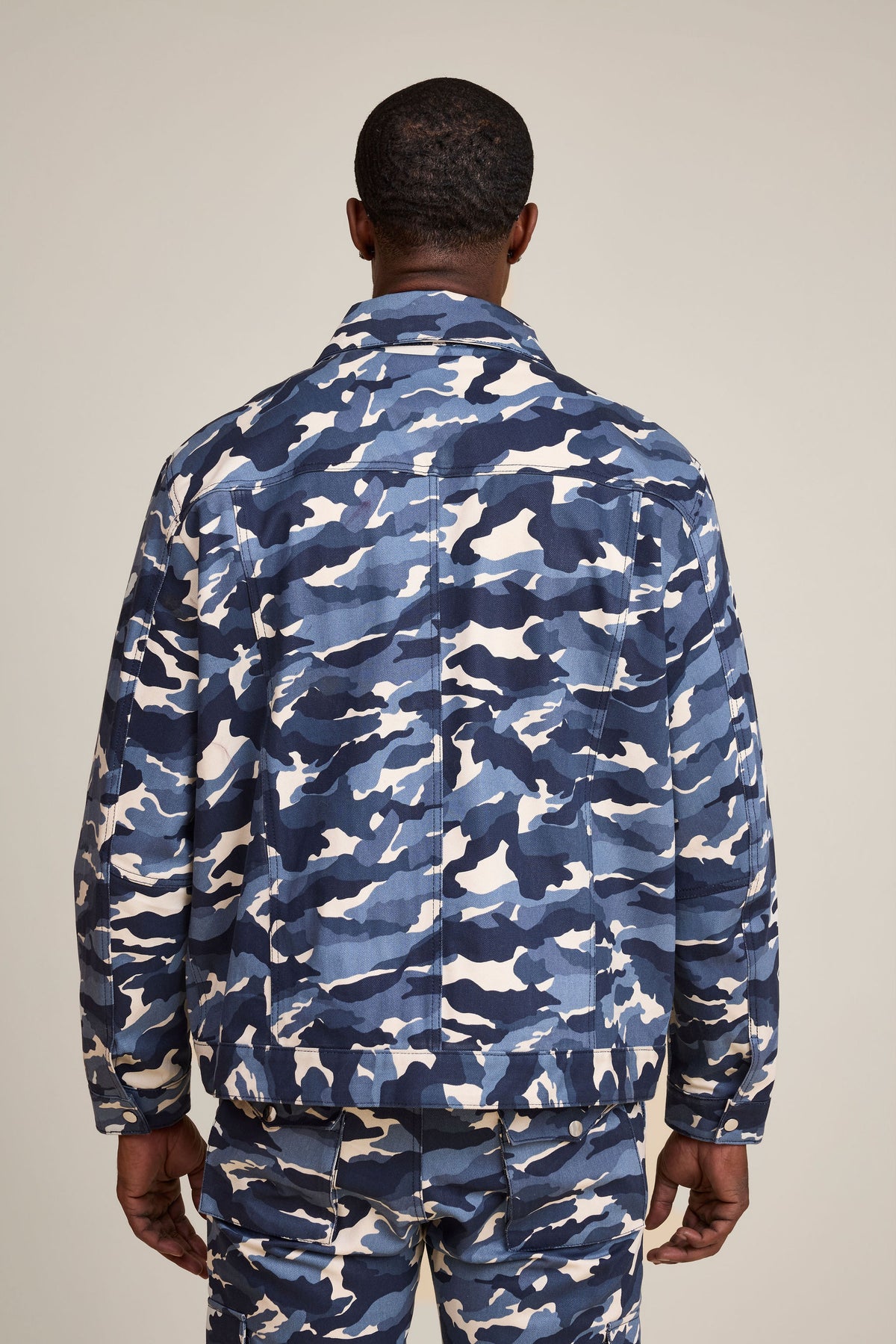 Men's Better Days Jacket And Pant Set [Blue Camo]