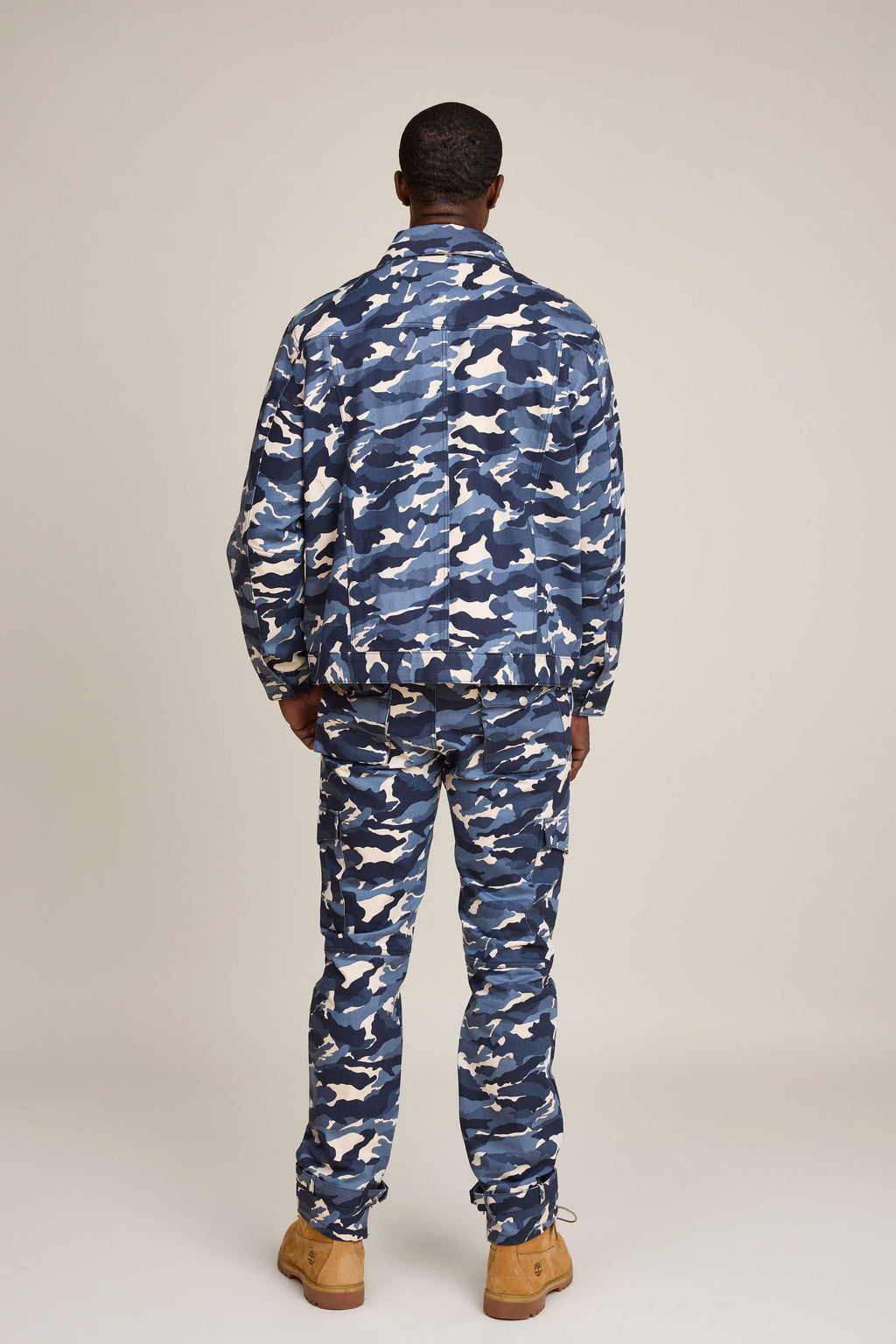 Men's Better Days Jacket And Pant Set [Blue Camo]